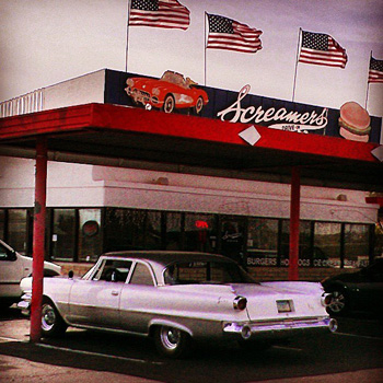1960 Dodge Dart Seneca at Screamers Drive In Wickenburg, Arizona